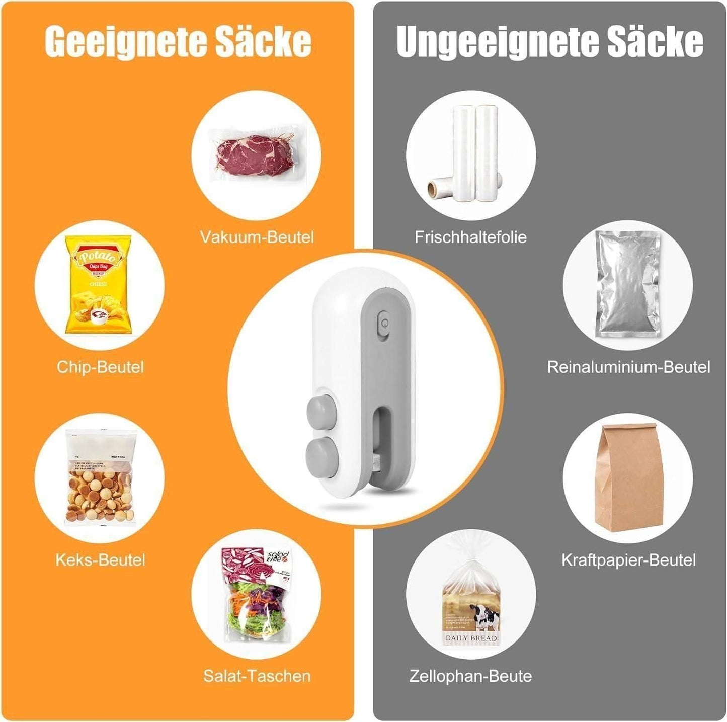 🔥 Portable Mini Sealing Machine 2 in 1 🔥