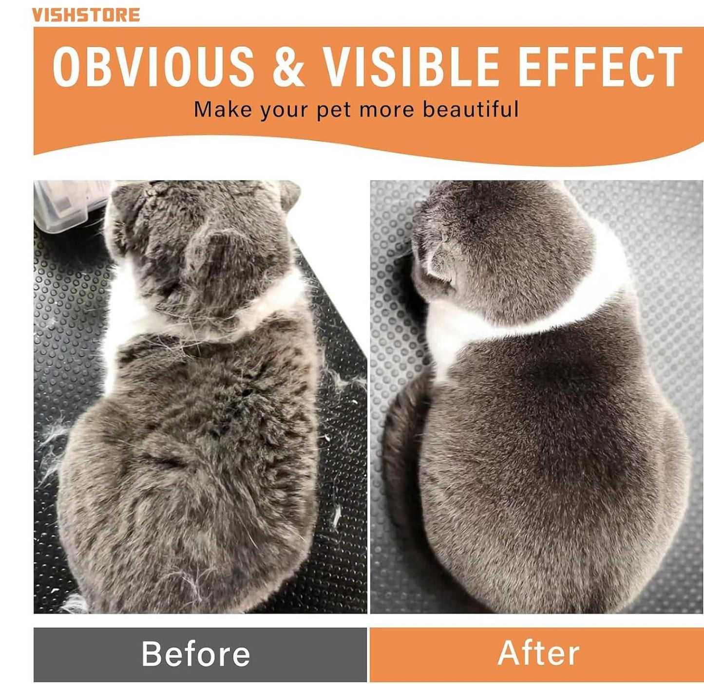 🐾 Pet Steamy Brush — For Dogs & Cats 🐾